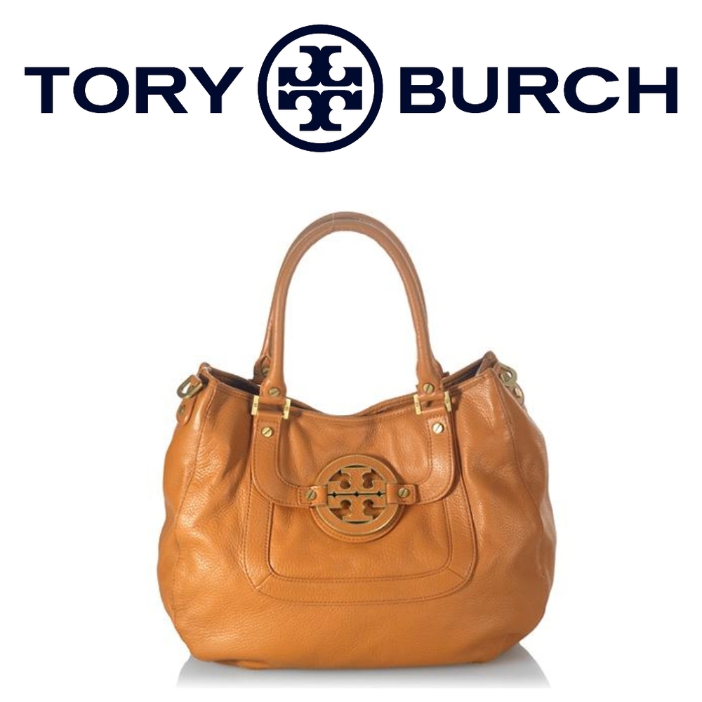 Tory Burch Amanda Bag brown leather purse bag